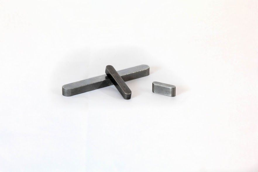 DIN6885A- Double Round Key- Rounded Key- Both Ends Round