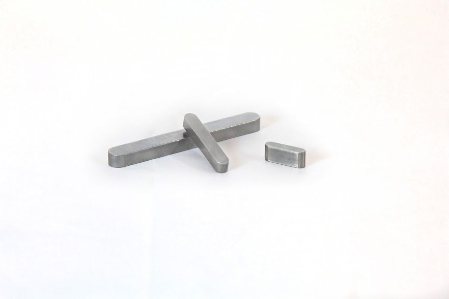 DIN6885A- Double Round Key- Rounded Key- Both Ends Round