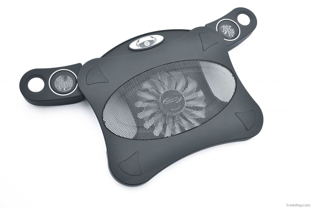 laptop cooling pad with speaker