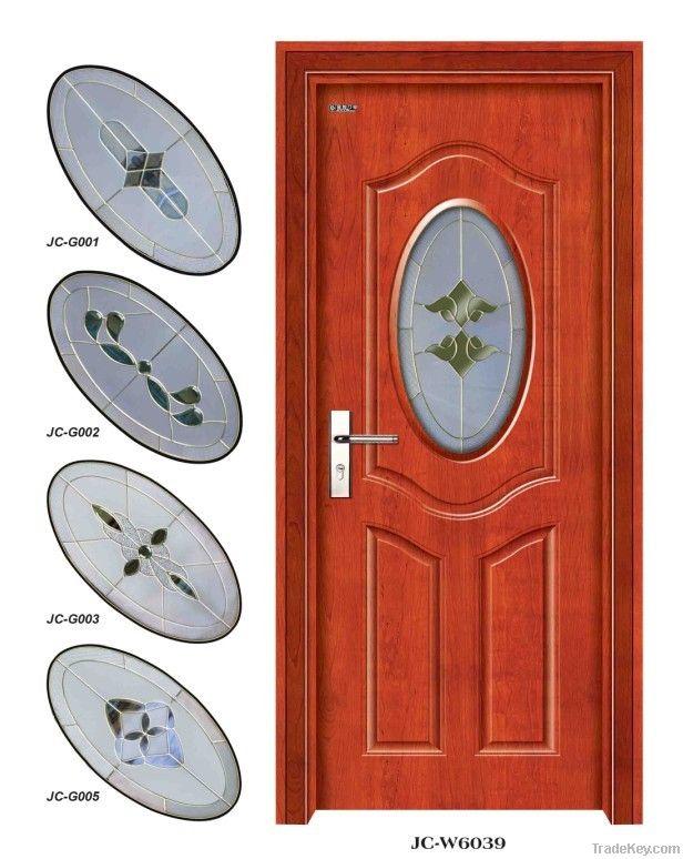 Interior wooden door