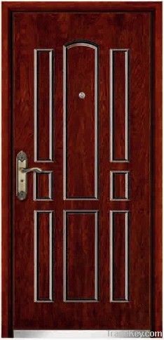 steel wood armored door