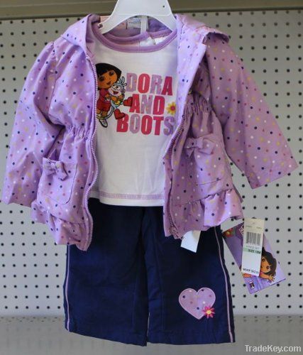 Dora baby clothes set