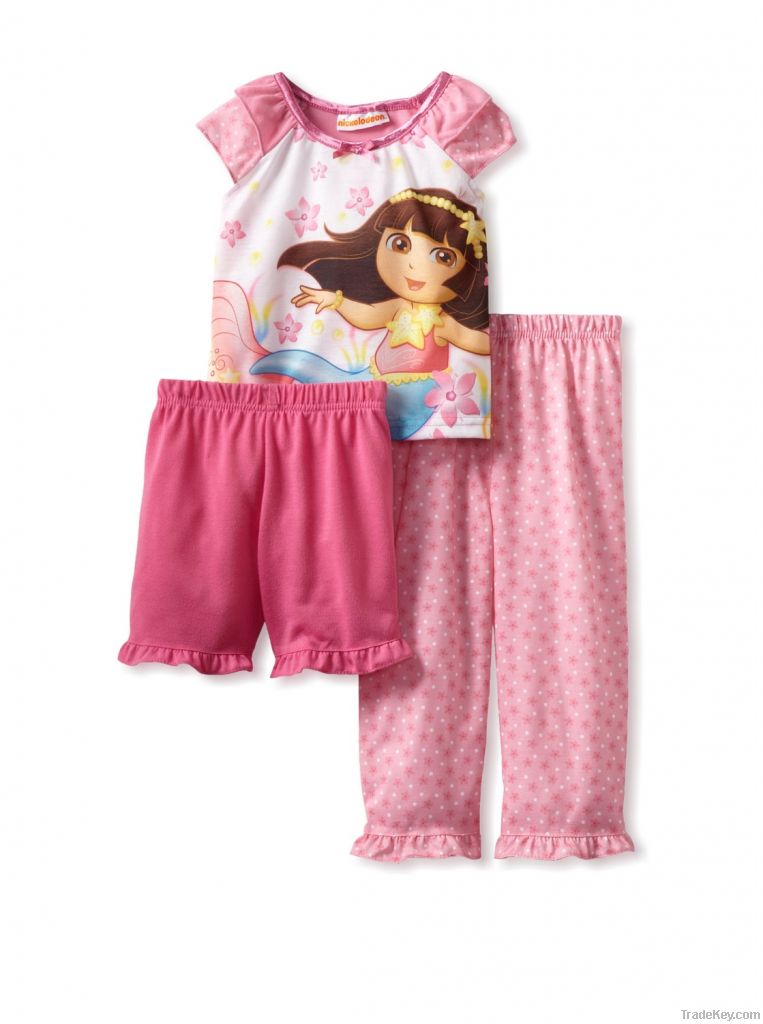 Dora kid summer pajamas