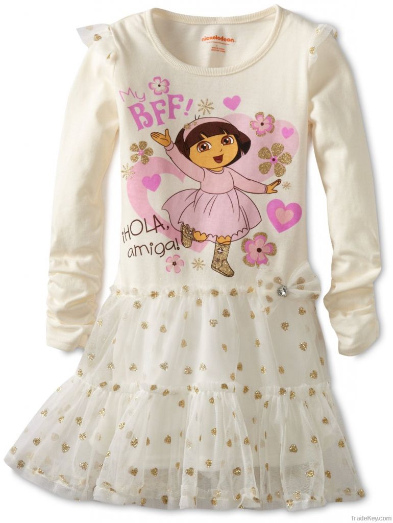 Dora girl clothes set