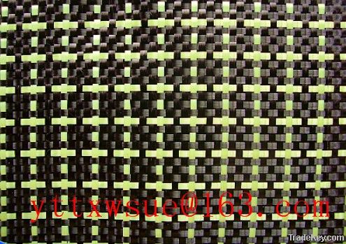 carbon/aramid fiber fabric, carbon/kevlar hybrid fabric, carbon fibe