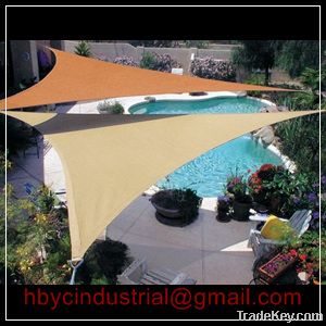 SUN SAIL SHADE - TRIANGLE CANOPY COVER-OUTDOOR PATIO AWNING