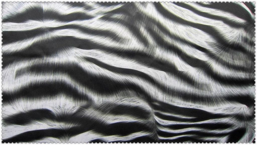 Good quality and low price printed zebra satin fabric