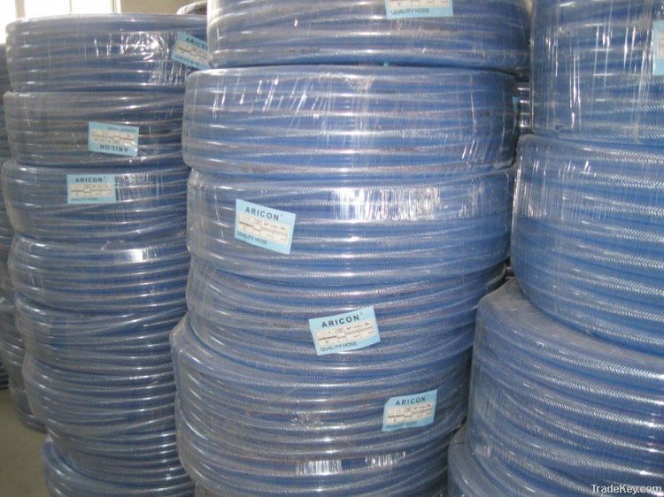 PVC transparent braided reinforced hoses