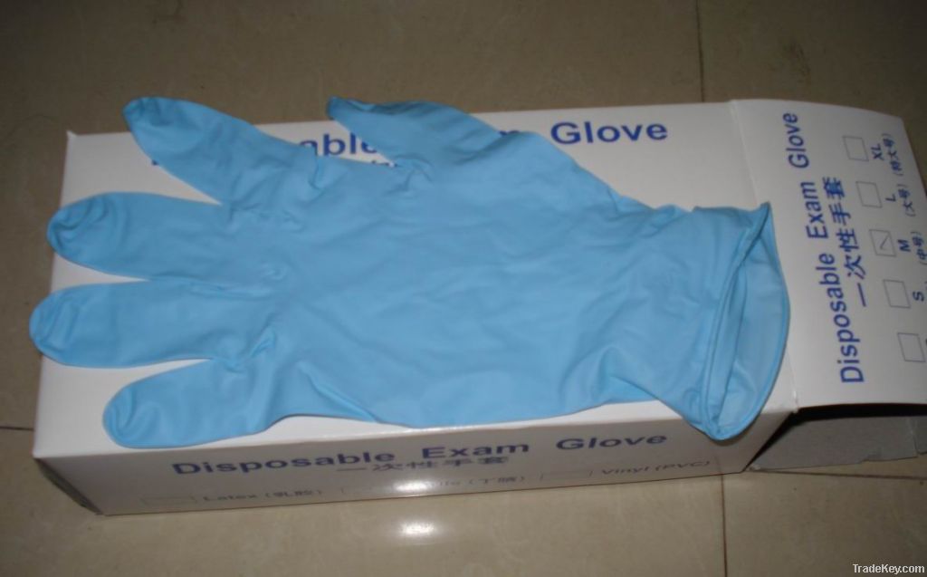 Nitrile Disposable exam glove