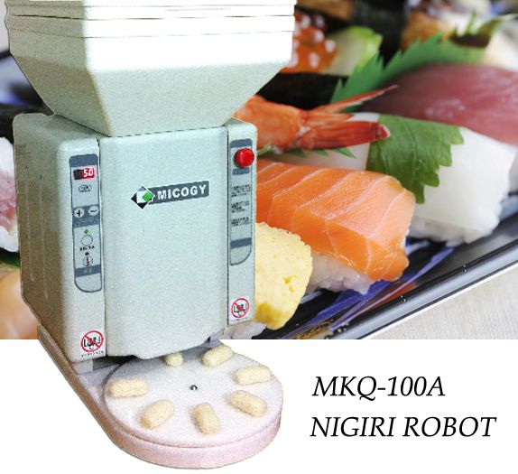 full automatic sushi nigiri robot, 3000pcs/jhour