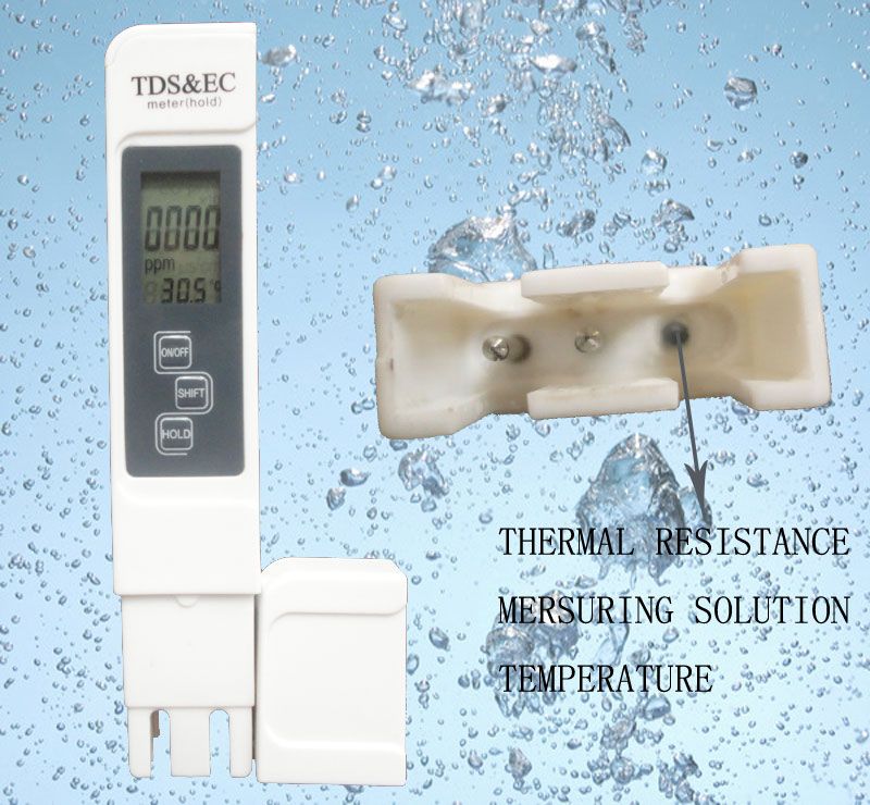 high quality TDS METER, EC meter, TDS Tester, CE standard