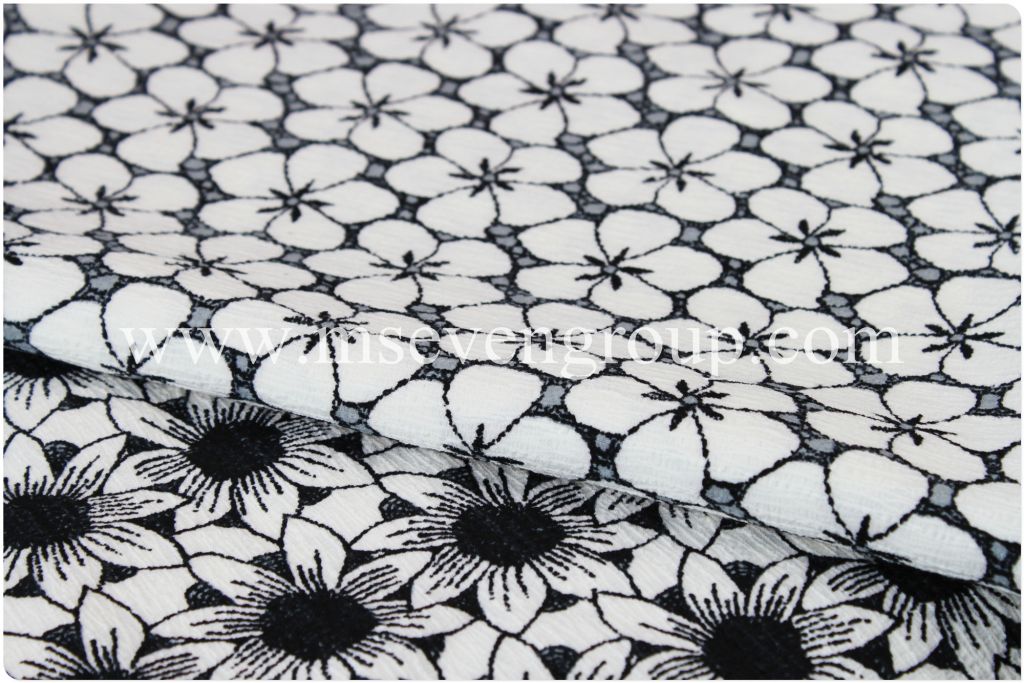 Designer fabric for ladies suit/100% polyester printed fabric for women dresses