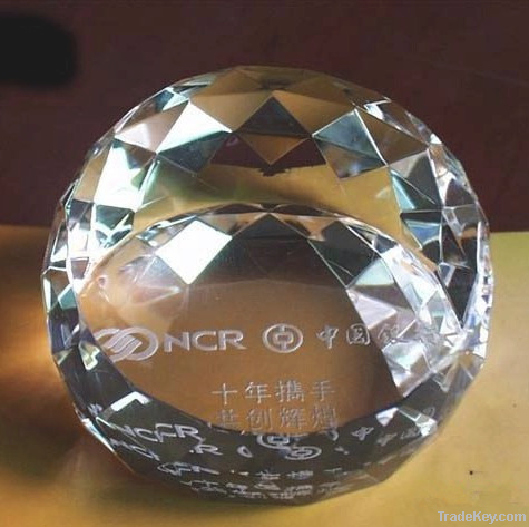 crystal paperweight for gifts