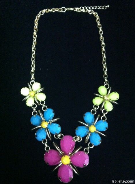 Elegant Flower Necklace