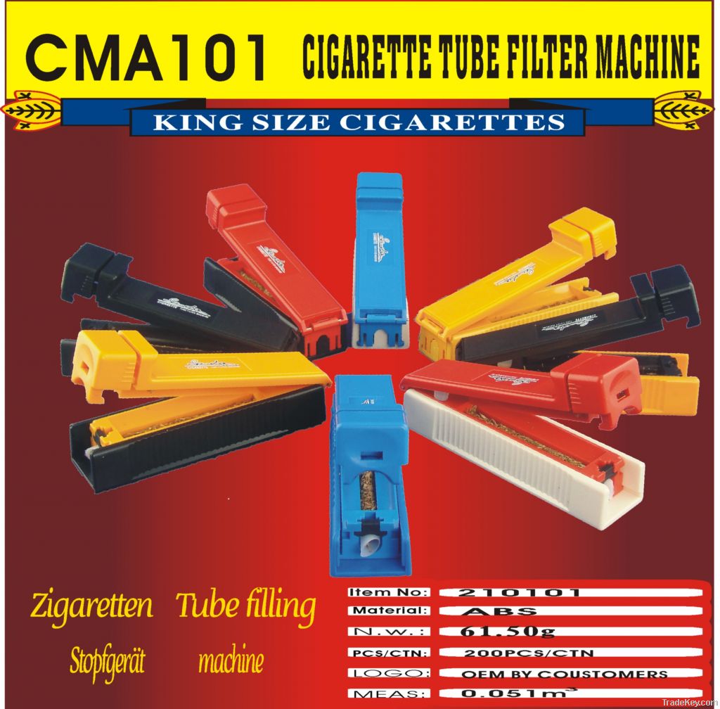 cigarette tube filter machine/cigarette injector macine