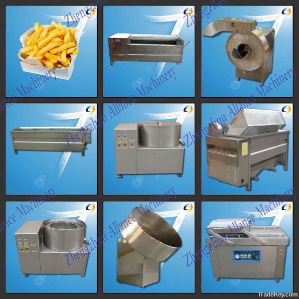 2013 hot selling stainless steel potato chips production line