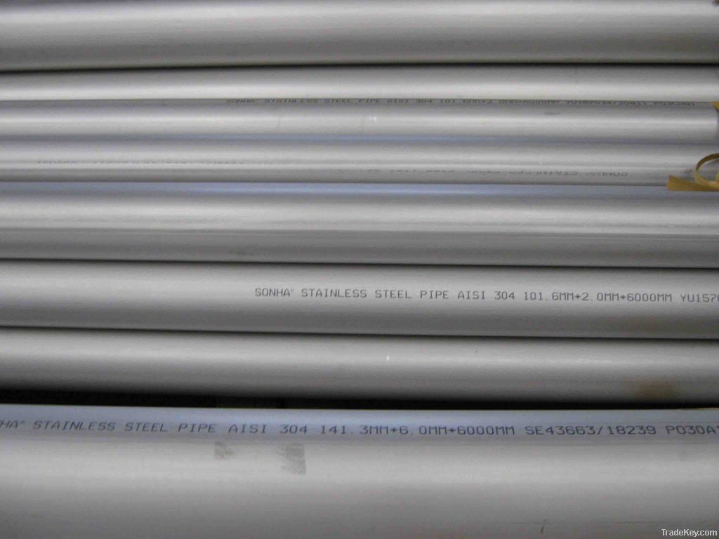 Stainless steel welded pipe, stainless steel welded tube, inox tube, i