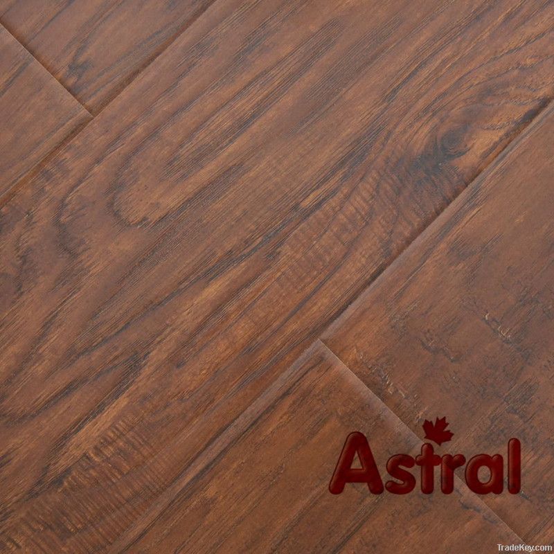12mm Registered Real Wood Texture/Laminate Flooring/Wooden Laminated F