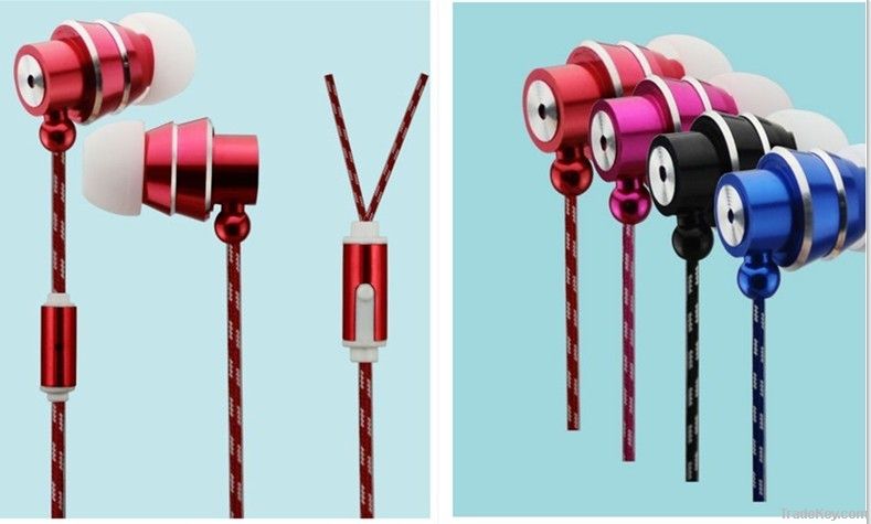 stereo head topquality earphone with hi-fi stereo sound unique designs