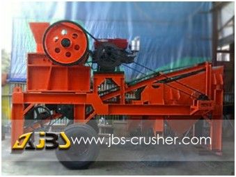 Small Mobile Crusher, mini portable jaw crusher