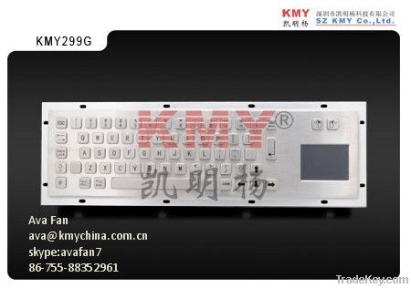 keyboard with touchpad