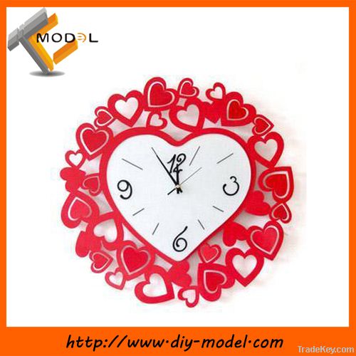 Acrylic wall clock for sale