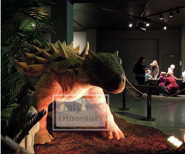 Interactive Animatronic Dinosaur of Ankylosaurus