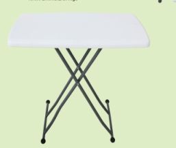 HDPE folding adjustable  table