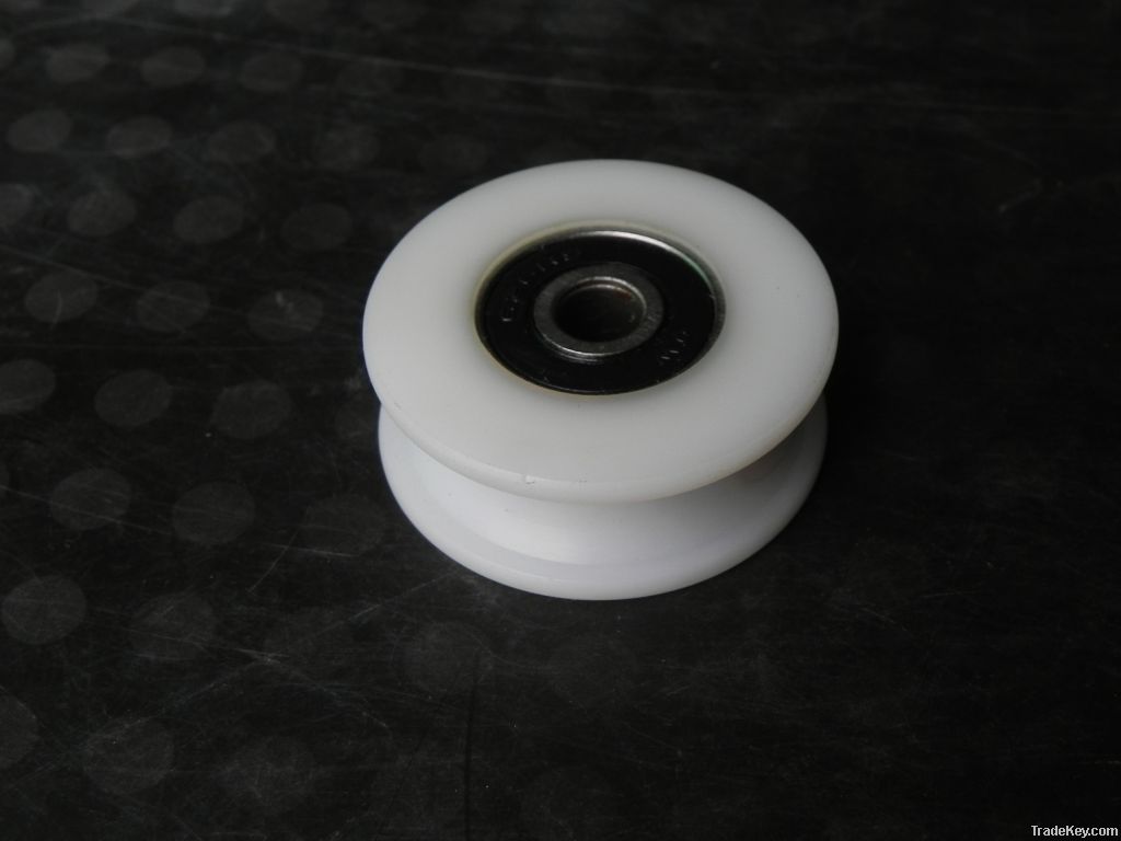 2013 new product u groove nylon sliding roller