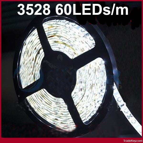 3528 300 5M warm white/cool white/blue/green/red LED Strip SMD Flexibl