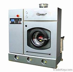 automatic enclosed dry cleaning machine