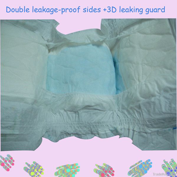 Hot Sales Disposable Baby Diaper with Excellent Absobency