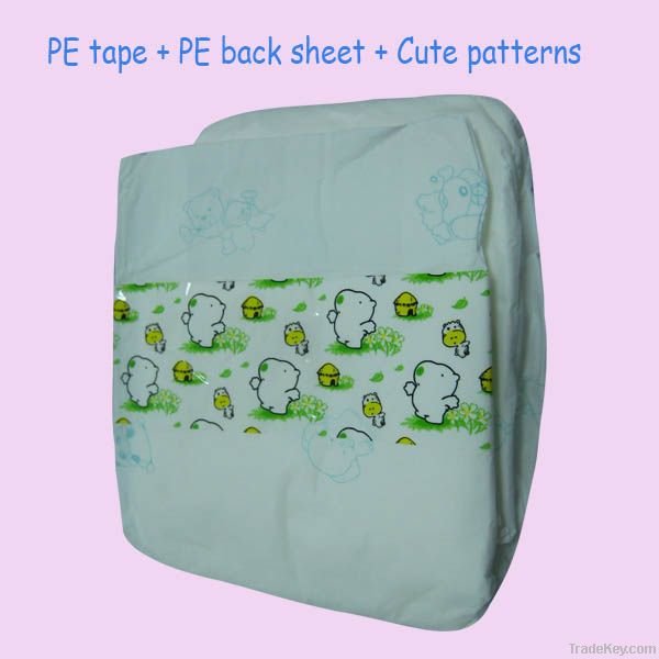 Hot Sales Disposable Baby Diaper with Excellent Absobency