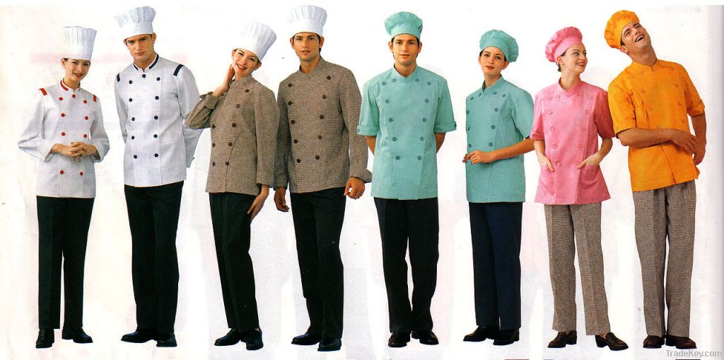 Restaurant and bar uniforms Chef uniforms Chef coat Chef cloth
