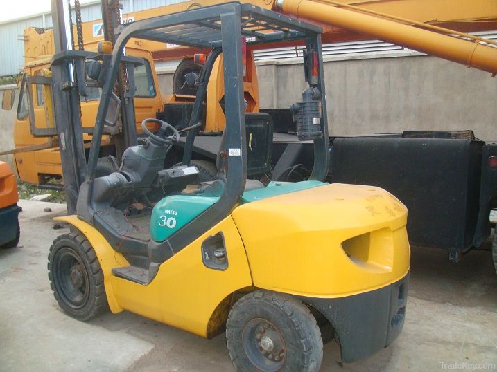 Used Komatsu Forklift 3-Ton (FD30T-16)