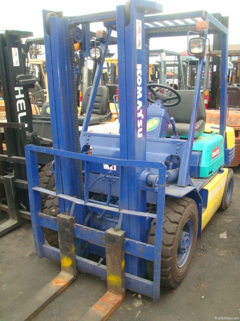 Good quality used 3 ton komatsu forklift for sell