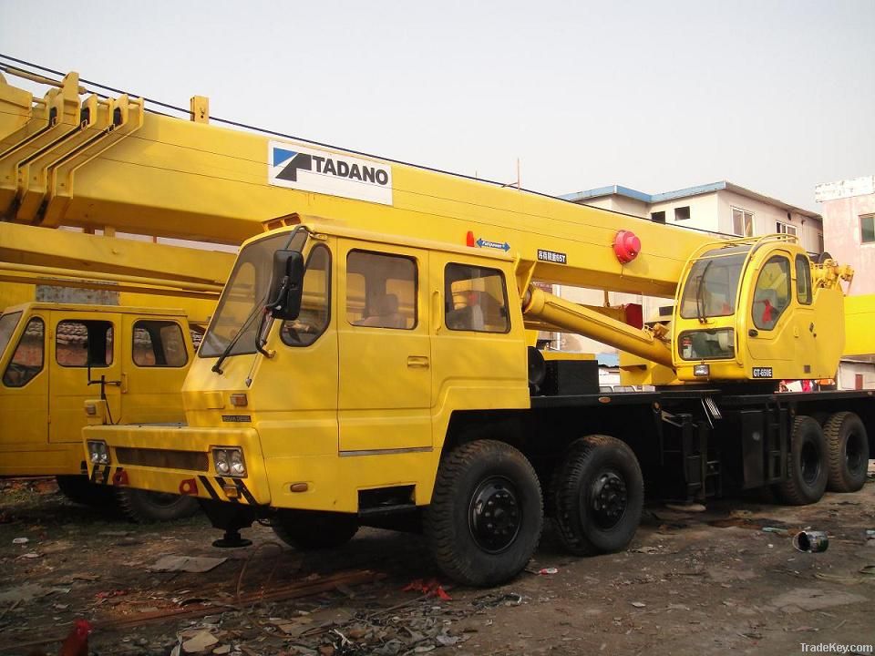 5 booms original 65 ton truck crane GT650E for sell