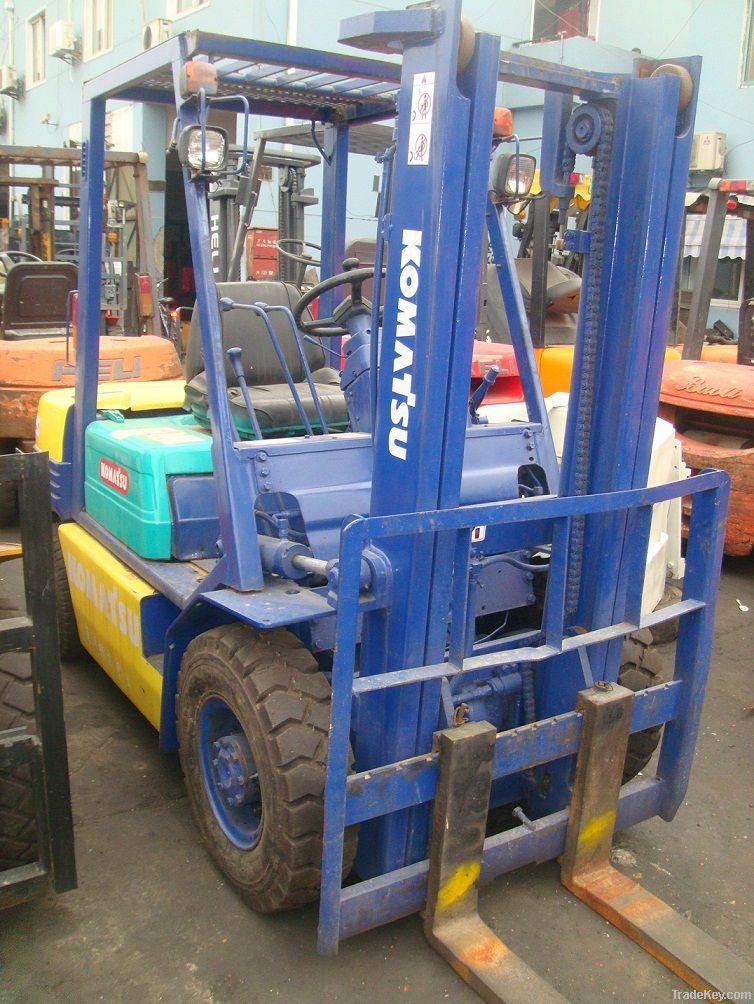 japan used 3 ton komatsu forklift for sell