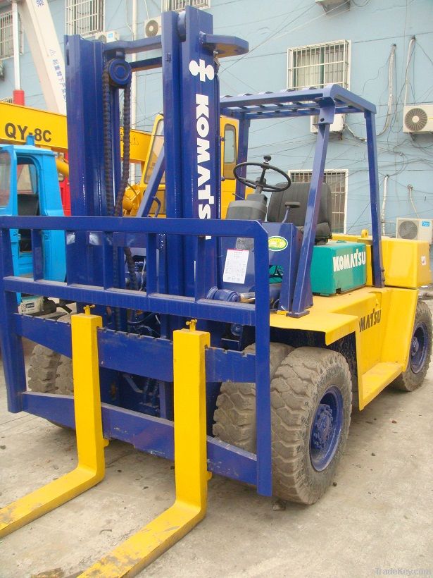 Used Komatsu 7 ton forklift in good quality for sell