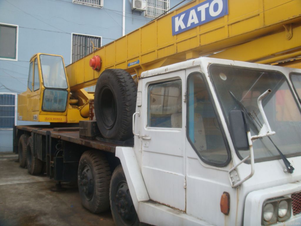 used kato truck crane