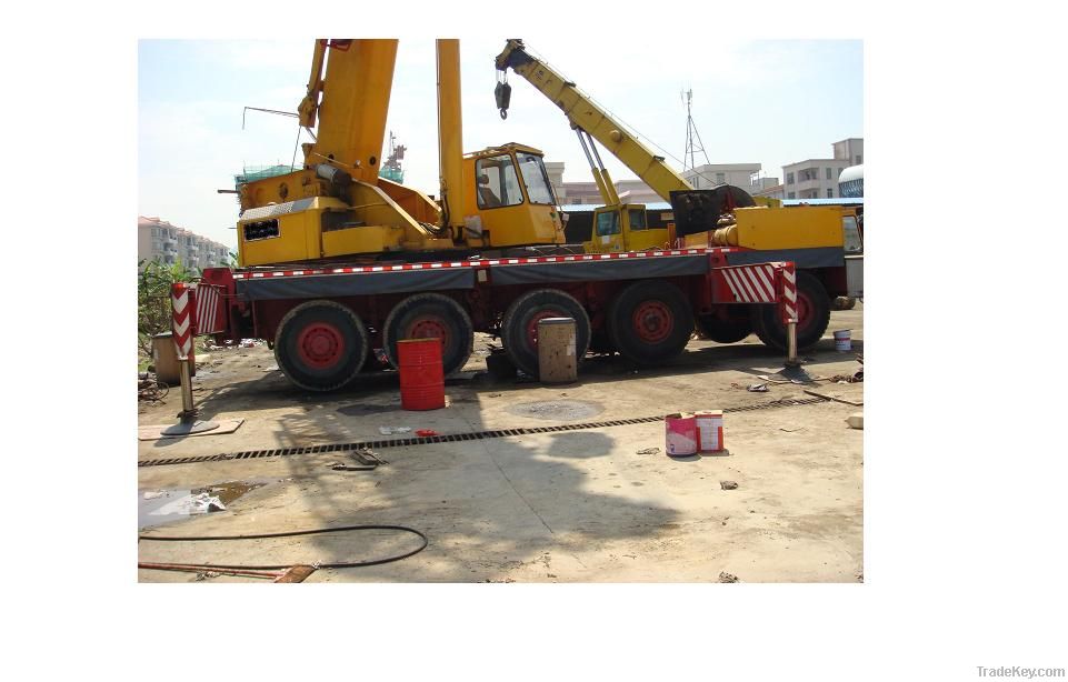 used Demag truck crane