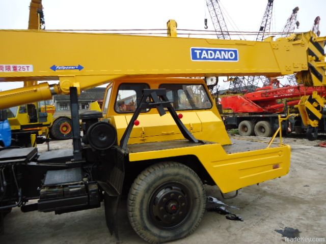 used tadano truck crane