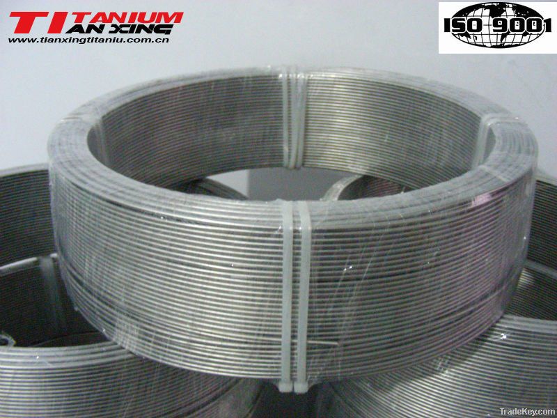 Gr1 titanium welding wire with acid washed surface