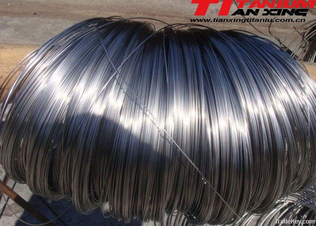 ASTM F136 Gr3 titanium pure wire for medical using