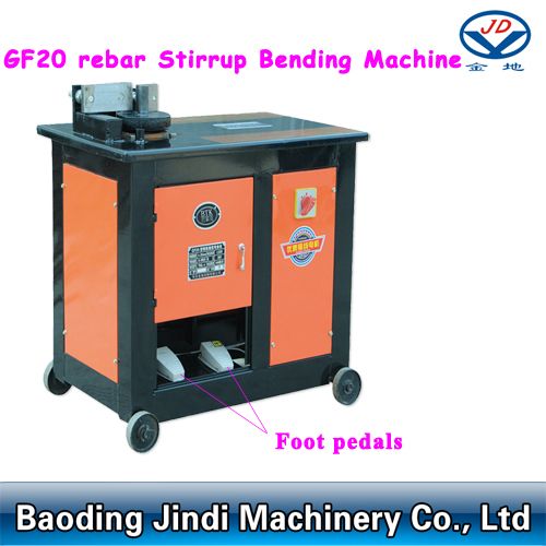 GF20 Rebar stirrup bending machine