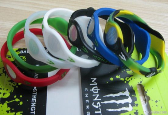 Custom silicone wristbands. silicone bracelet With Hologram.