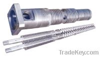 Extruder parallel twin screw and barrel for PE/PP/PVC of extruder scre