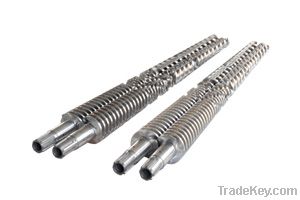 Extruder parallel twin screw and barrel for PE/PP/PVC of extruder scre