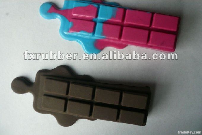 Chocolate Silicone rubber door stoppers