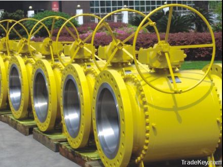 3-PC Trunnion Mounted Ball Valve